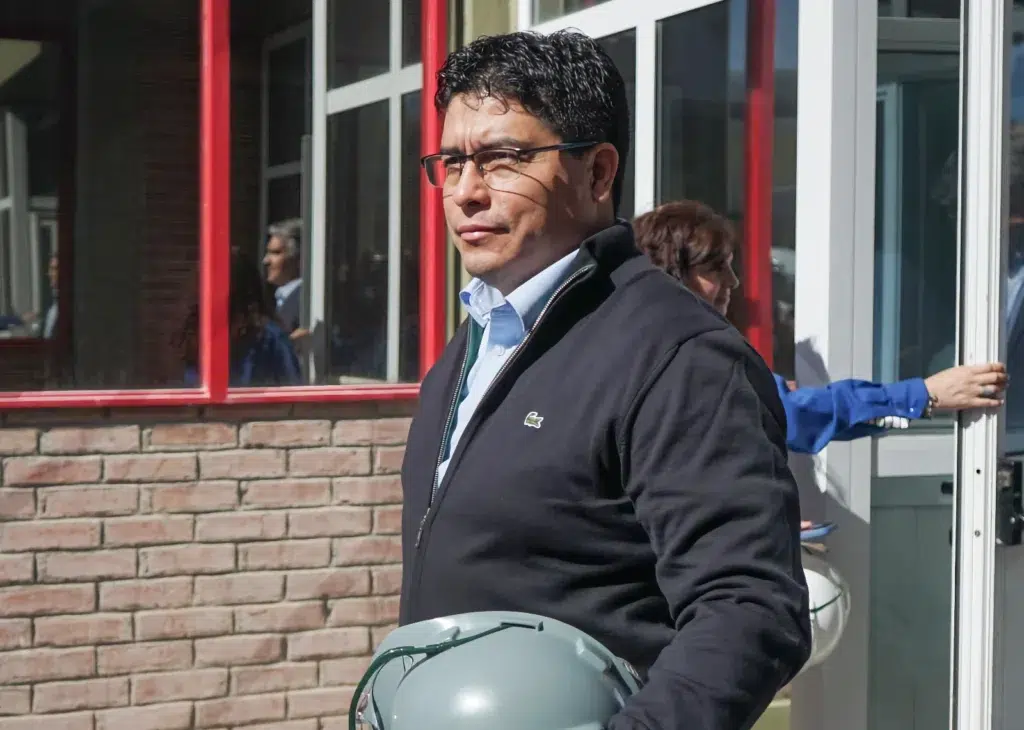 El Gobernador de Santa Cruz, Claudio Vidal -