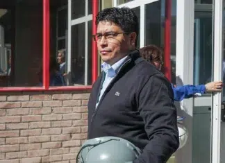 El Gobernador de Santa Cruz, Claudio Vidal -