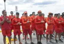 Guardavidas rescataron a un hombre en una playa de Comodoro Rivadavia Comodoro Rivadavia tendrá servicio de guardavidas desde diciembre