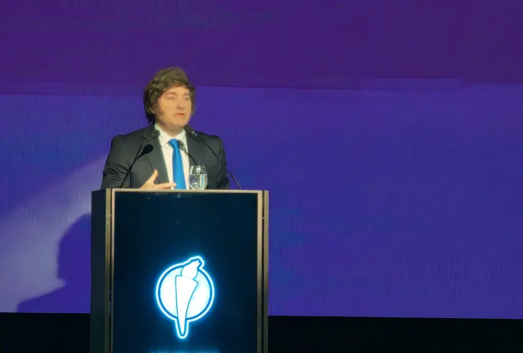 Milei defendió el acuerdo comercial con Estados Unidos - Foto: Gentileza Diario El Libertador de Corrientes