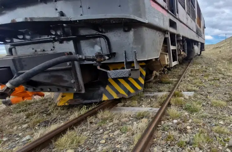 Descarriló una formación ferroviaria de YCRT entre Río Gallegos y Río Turbio