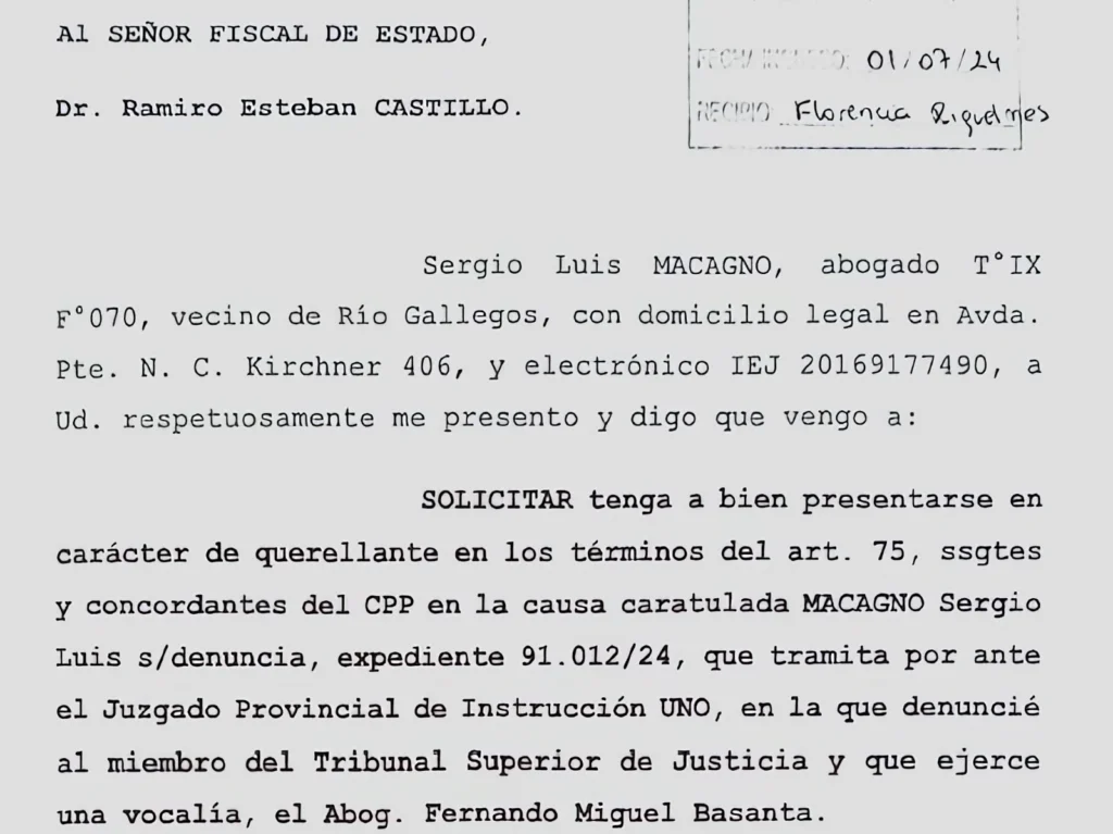 El Dr Sergio Magano resumió el proceso fallido del juicio político contra el Dr Fernando Basanta