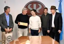 El gobernador Ignacio Torres se reunió en Comodoro Rivadavia con la cúpula de la Sociedad Rural Argentina