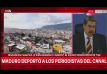 Equipo de C5N deportado de Venezuela. Probaron la propia medicina que el canal de Cristóbal López negó que se aplicaba a otros Equipo de C5N deportado de Venezuela. Probaron la propia medicina que el canal de Cristóbal López negó que se aplicaba a otros