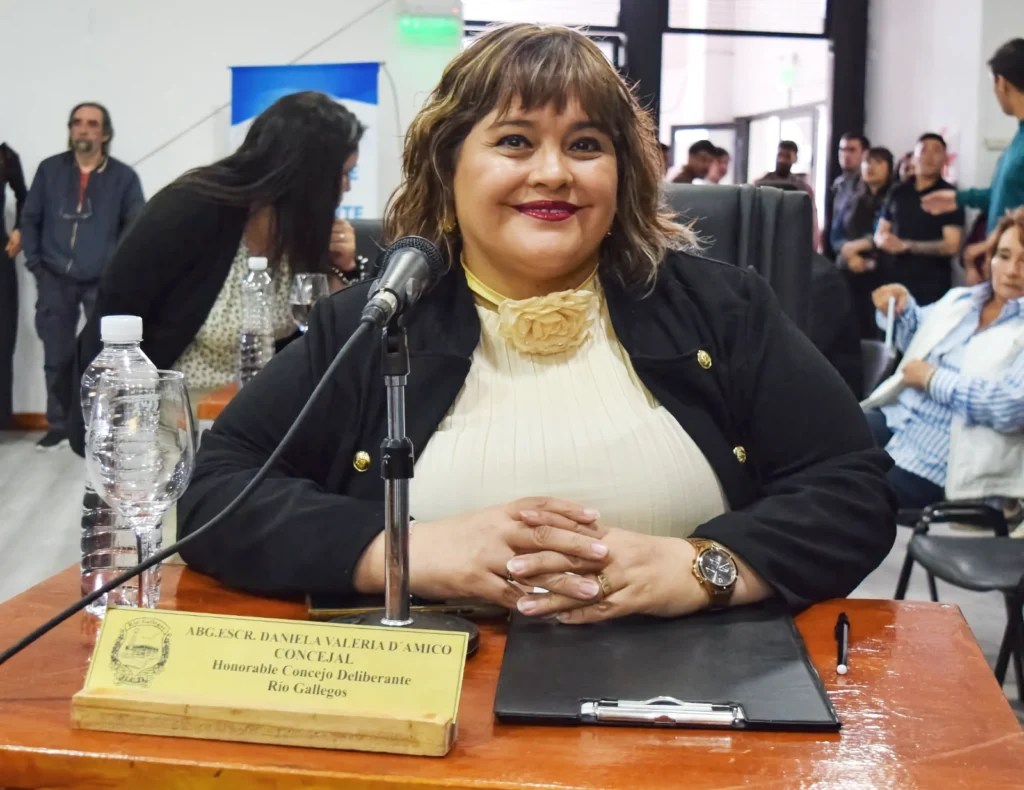 Daniela D'Amico presidirá el Concejo Deliberante de Río Gallegos