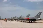 Aviones F-16: Milei encabeza acto en Córdoba Aviones F-16: Milei encabeza acto en Córdoba