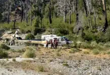 Despliegan recursos por fuego en Loma de la Chancha Despliegan recursos por fuego en Loma de la Chancha