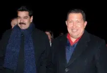 Javier Milei comparó al kirchnerismo con Hugo Chávez Hugo Chávez junto a Nicolás Maduro en El Calafate - Foto: OPI Santa Cruz/Francisco Muñoz
