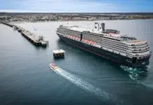 El crucero Oosterdam arribó a Puerto Madryn con casi 2.000 pasajeros El crucero Oosterdam arribó a Puerto Madryn con casi 2.000 pasajeros