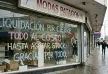 El comercio santacruceño profundizó su recesión con baja del 12,3% El silencio del gobierno de Vidal ante el colapso definitivo del sector privado - Foto: Imagen creada con Inteligencia Artificial