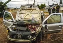Chocó por doblar en U y dio positivo en el test de alcoholímetro Chocó por doblar en U y dio positivo en el test de alcoholímetro