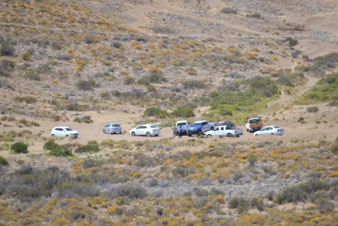 Encontraron restos humanos en un descampado de Caleta Olivia 