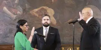 Reclamo urgente por libertad de prensa en Venezuela Delcy Rodríguez, juró el lunes como presidenta encargada de Venezuela - Foto: NA