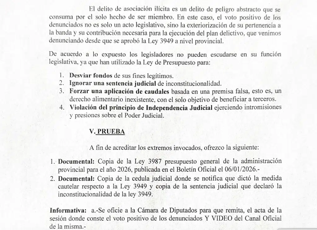 Diputados que aprobaron el pago de salario a los nuevos Jueces del STJ que no trabajan y aducen “carácter alimentario”, fueron denunciados penalmente