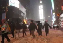 Tragedia climática en EEUU con 22 muertos y miles de vuelos suspendidos Tragedia climática en EEUU con 22 muertos y miles de vuelos suspendidos - Foto: NA