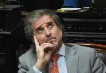 El oficialismo busca destrabar leyes que impactan el consumo El senador nacional Joaquín Benegas Lynch - Foto: NA