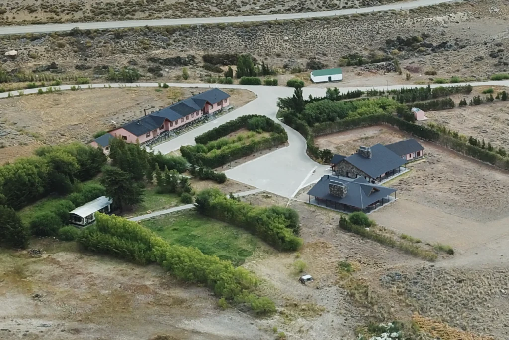 La estancia Cruz Aike, que perteneciera a Lázaro Báez - Foto: OPI Santa Cruz/Francisco Muñoz