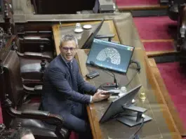 El Presidente de la Cámara de Diputados de la Nación, Martin Menem - Foto: NA