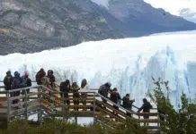 Cambio de horario para ingresar el Parque Nacional Los Glaciares en temporada invernal El Glaciar Perito Moreno en el Parque Nacional Los Glaciares - Foto: OPI Santa Cruz/Francisco Muñoz