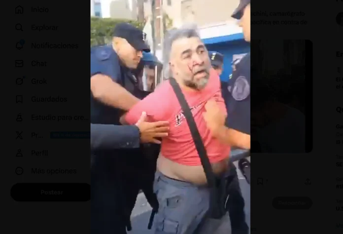 Policía Federal detiene a camarógrafo de A24 en el Congreso