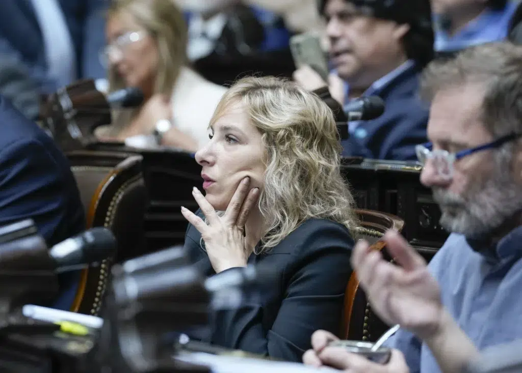 La Diputada Nacional del Kirchnerismo Moira Lanesan