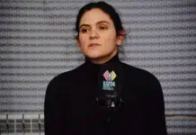 La Ministra de Gobierno se muestra desesperada, oculta mitad de la verdad y reconoce que empezaron la casa por el techo La Ministra de Gobierno de Santa Cruz Belén Elmiger - Foto: Prensa de Gobierno