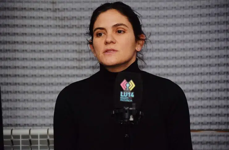 La Ministra de Gobierno de Santa Cruz Belén Elmiger - Foto: Prensa de Gobierno