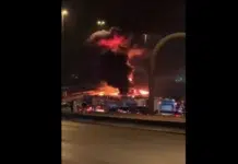 Atacan con drones la embajada de Estados Unidos en Riad Atacan con drones la embajada de Estados Unidos en Riad