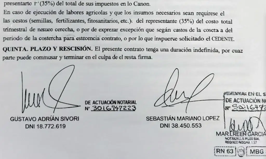Contrato entre amigos: la provincia compró las máquinas, una empresa de El Calafate creada ad hoc se adjudicó su tenencia y encima, el acuerdo lo avala una escribana ultra K