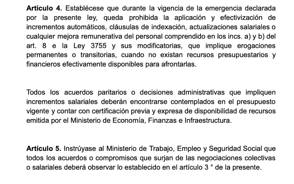 Vidal mandó a la Cámara un proyecto de arrodillamiento ante Milei
