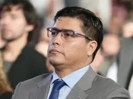 El Gobernador de Santa Cruz, Claudio Vidal - Foto: Prensa de Gobierno