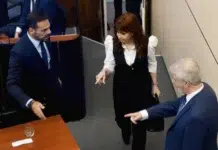 Cristina Kirchner seguirá con tobillera electrónica por orden judicial Cristina Kirchner acusó a Bonadio y Stornelli en el juicio - Foto: NA