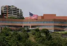 Estados Unidos reabrió su embajada en la capital venezolana Embajada de Estados Unidos en Caracas - Foto: