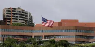Estados Unidos reabrió su embajada en la capital venezolana Embajada de Estados Unidos en Caracas - Foto: