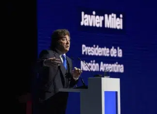 Javier Milei: "como odio a la inflación, voy a hablar de inflación" - Foto: NA