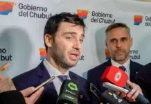 El Gobernador de Chubut, Ignacio Torres -