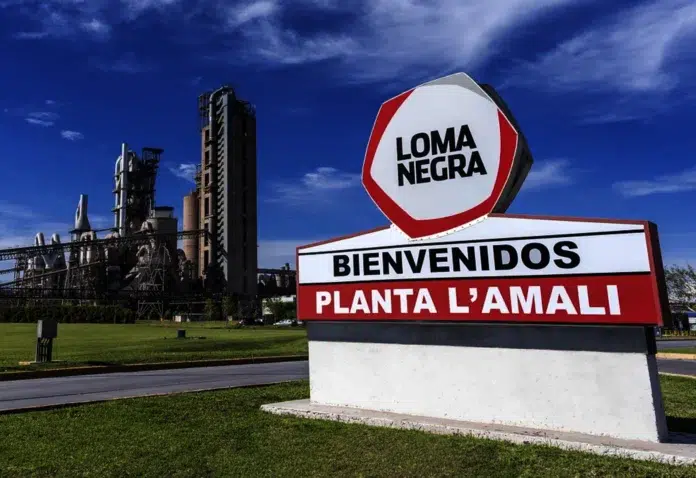 La cementera Loma Negra su planta L’Amalí en Olavarría
