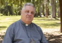 La Iglesia alerta por la caída de la clase media El presidente de la Conferencia Episcopal Argentina, Marcelo Colombo -