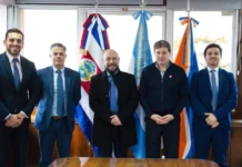Melella recibe a tres embajadores extranjeros Melella recibe a tres embajadores extranjeros