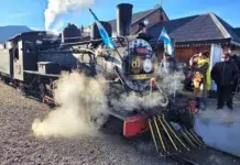 El Viejo Expreso Patagónico cumplió 81 años en Esquel El Viejo Expreso Patagónico cumplió 81 años en Esquel