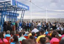 El gobernador Claudio Vidal inaugura la Escuela del Viento en Río Gallegos -