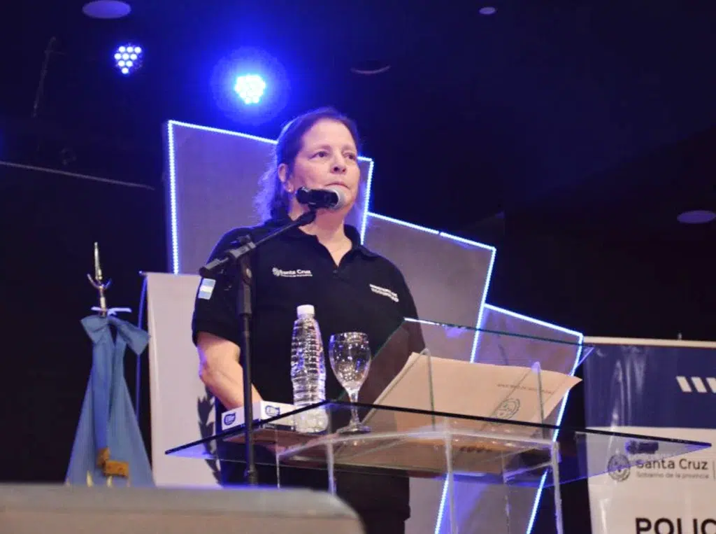 La subsecretaria de Seguridad Vial María Sanz -