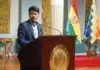 Bolivia denuncia injerencia y expulsa extranjeros por marchas El canciller de Bolivia, Fernando Aramayo