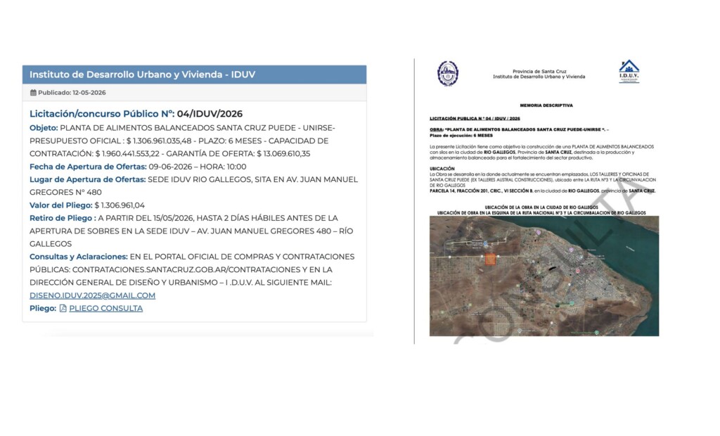 ¿El gobierno provincial licitó la compra de una máquina que ya habían comprado?