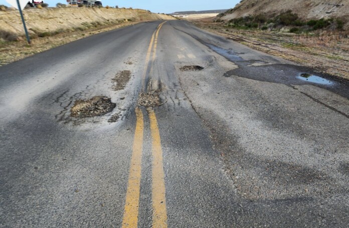 Advierten por el avance del deterioro en rutas nacionales de Chubut