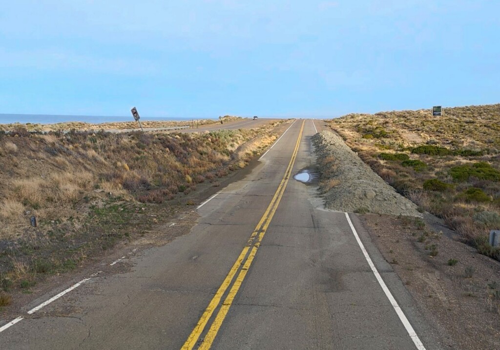 La ruta Nacional 3 en el norte de Santa Cruz -