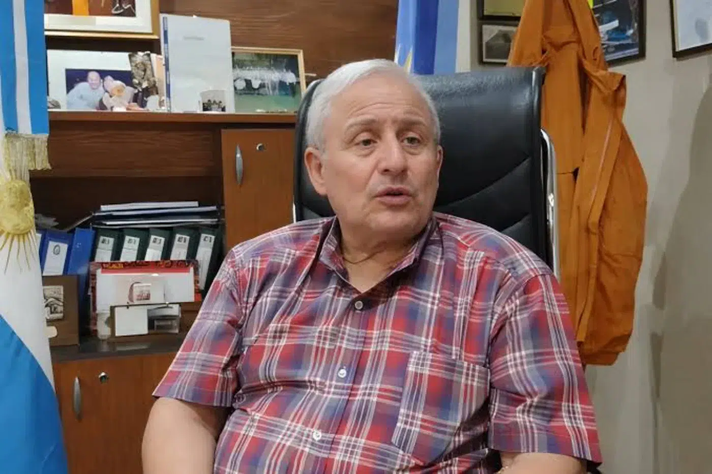 El Secretario del Sindicato de Comercio en Santa Cruz Claudio Silva - El Secretario del Sindicato de Comercio en Santa Cruz Claudio Silva -