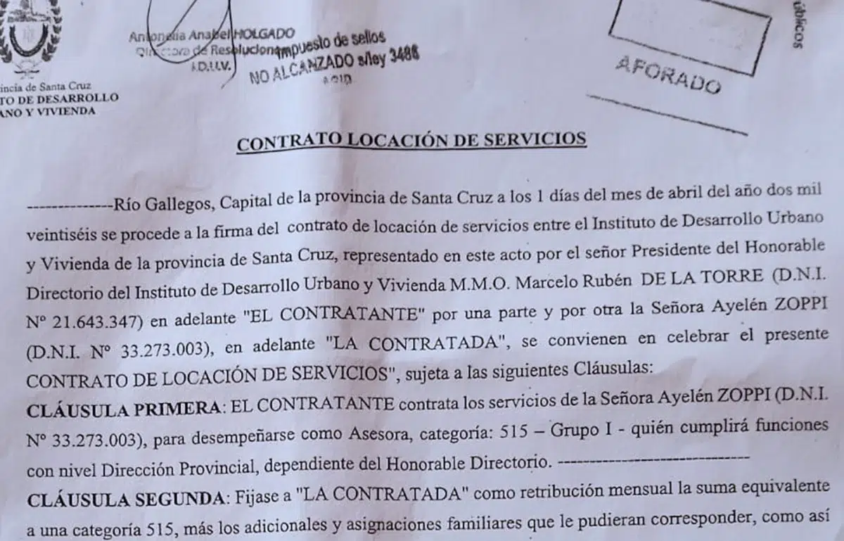 Las contrataciones foráneas del IDUV demuestra que plata hay en la provincia