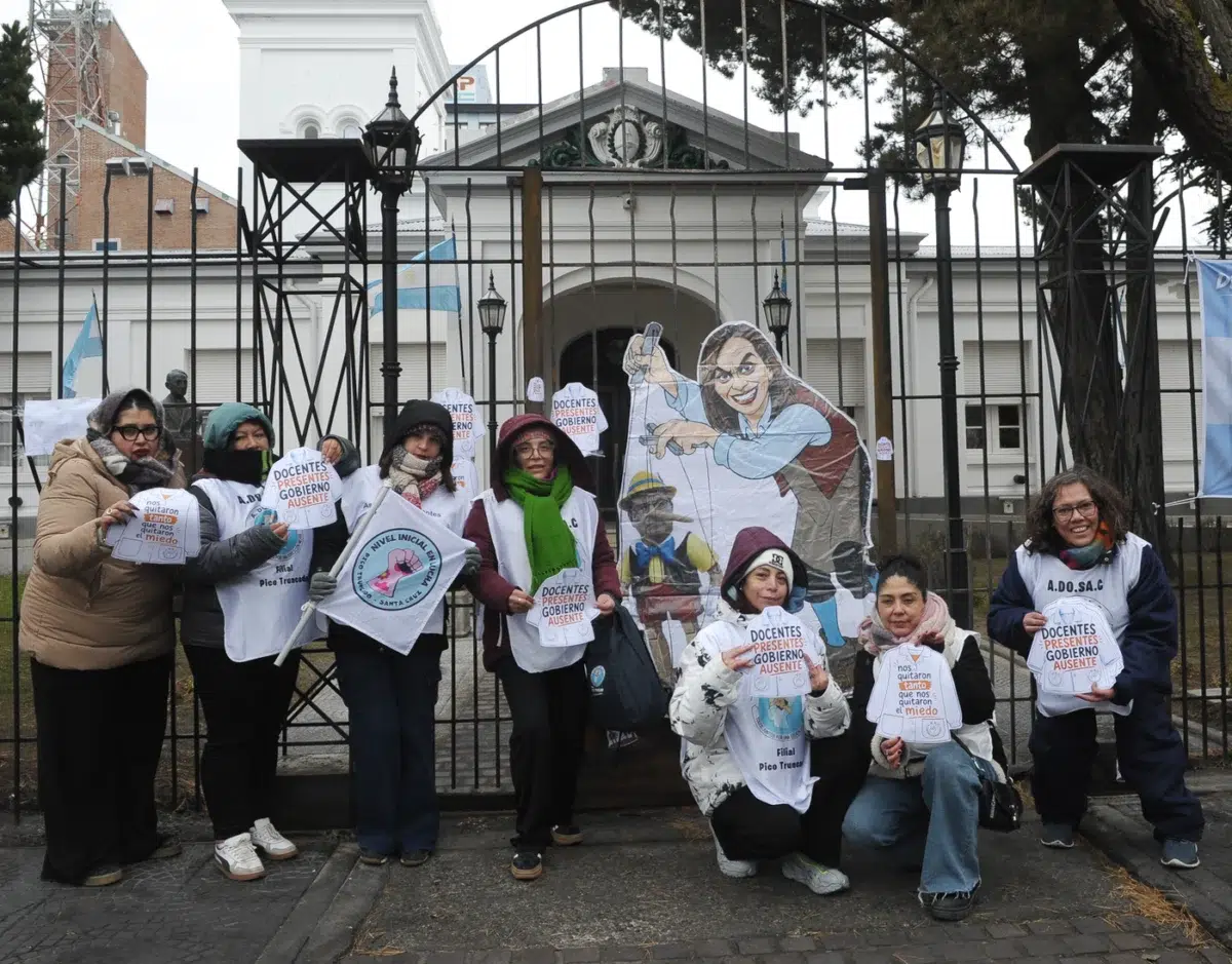 Marcha del Frente Sindical en Río Gallegos - Foto: OPI Santa Cruz/Francisco Muñoz