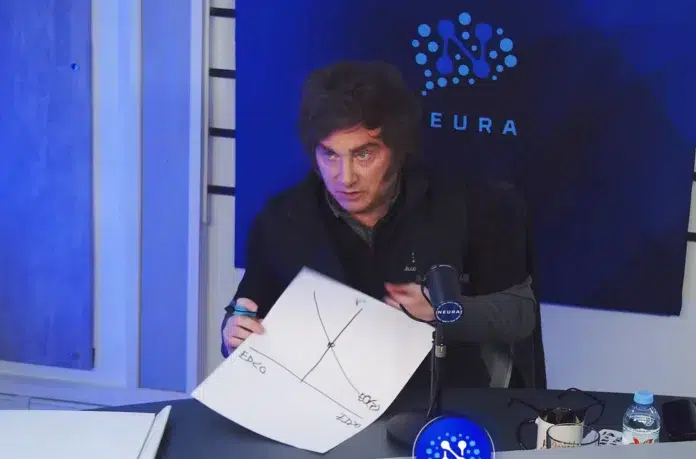Una encuesta nacional ubica a Javier Milei con un rechazo del 52%